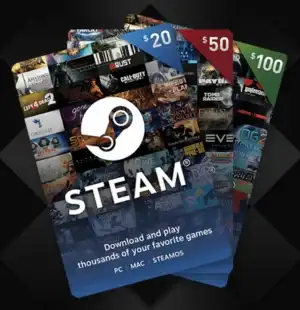 Steam Wallet Code (USD)